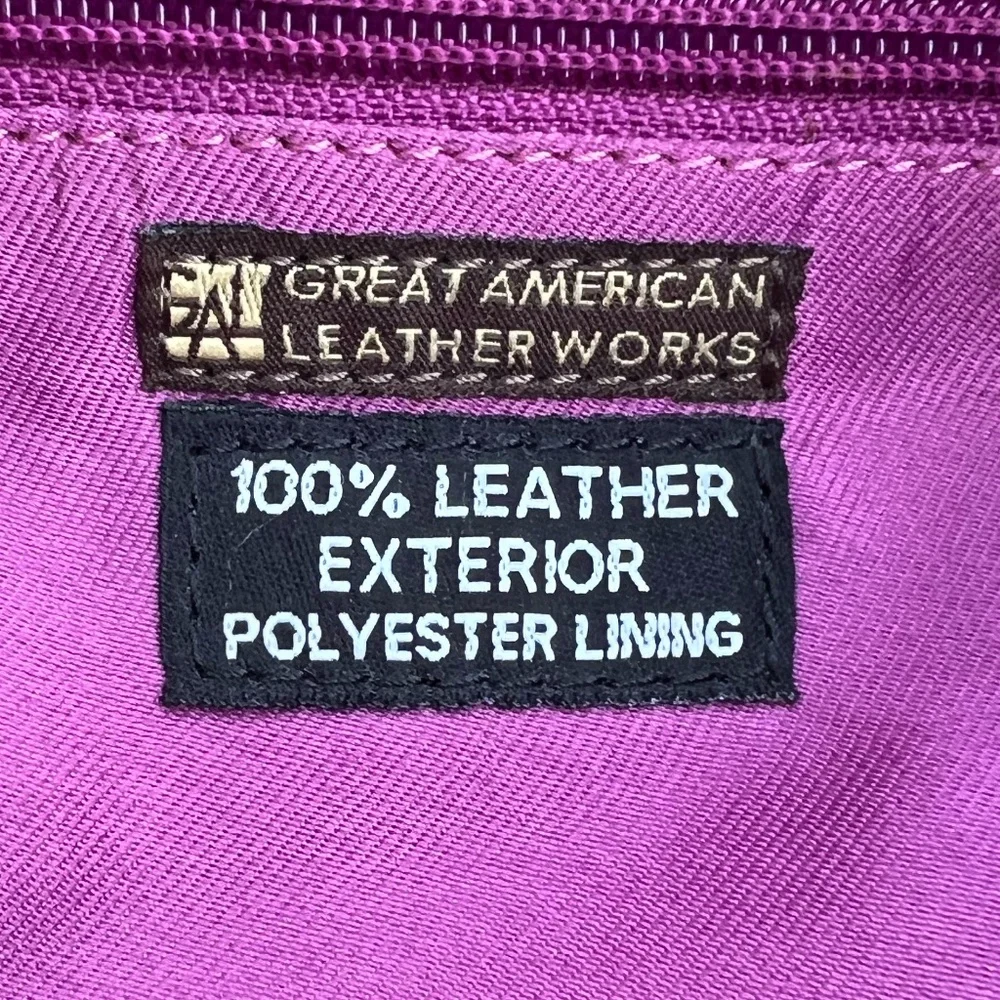 Great American Leather Works Hobo-Style/Y2K Shoulder Bag - Picture 15 of 16